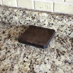 Budget 💯 Bars Counter Caddies™ With STAINED Finish - 1.75 Liter Liquor Bottle Pad 😀 -Bars Shop 1.75l bottle pad for counter caddies stained bpc 800 800x