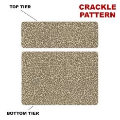 Top 10 🌟 Bars CHOOSE YOUR PATTERN - Counter Caddies™ - 12 INCH STRAIGHT UNIT 🛒 -Bars Shop 12in caddy pattern design crackle 800x