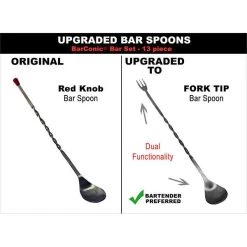 Best reviews of 🎁 Bars BarConic® 13 Piece Bar Set 🎁 -Bars Shop 13pc upgraded bar set spoons 800x