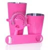 Discount ✨ Bars Bar Set With 18oz Shaker Tin And Speed Opener - 4 Piece Neon Pink 🥰 -Bars Shop 18 oz 4pc neon pink shaker set 800 800x