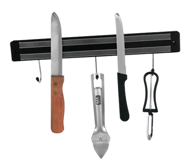 Buy π Bars Black Plastic Magnetic Kitchen Tool Holder With Hanging Hooks π 3 Buy π Bars Black Plastic Magnetic Kitchen Tool Holder With Hanging Hooks π