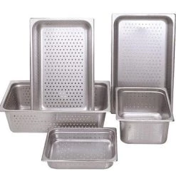 Discount 🥰 Bars 24 Gauge Anti-Jam Perforated Steam Table Pans ✨