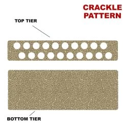 Cheapest 🛒 Bars CHOOSE YOUR PATTERN - Counter Caddies™ - 24 INCH STRAIGHT UNIT W/ K-Cup Holes 💯 -Bars Shop 24in caddy k pattern design crackle a3252819 f92b 420e 8c97 c9dff1f68834 800x