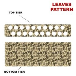 Cheapest 🛒 Bars CHOOSE YOUR PATTERN - Counter Caddies™ - 24 INCH STRAIGHT UNIT W/ K-Cup Holes 💯 -Bars Shop 24in caddy k pattern design leaves 2937780b a963 4692 8c53 df3b571f468d 800x