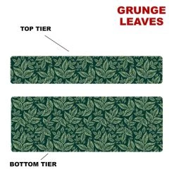 Outlet ⭐ Bars CHOOSE YOUR PATTERN - Counter Caddies™ - 24 INCH STRAIGHT UNIT ⌛ -Bars Shop 24in caddy pattern grng leaves 800x