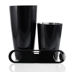 Coupon 🥰 Bars 3 Piece Bar Set With BarBlade® Bottle Opener ⭐ -Bars Shop 3pc black set w strain blade 800x