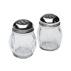 Deals π Bars 6 Oz Glass Swirl Shaker W/ Metal Top β