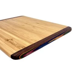 Discount ⭐ Bars Bamboo Rainbow Bar Cutting Board - 9" X 7" 🎉 -Bars Shop Bamboo Rainbow Board 800 2 800x