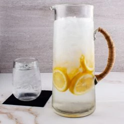 Top 10 🛒 Bars 68 Ounce - Catalina Cane Wrapped Serving Pitcher 🤩 -Bars Shop Catalina Cane Wrapped Serving Pitcher scene1 800x