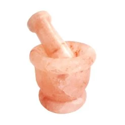 Promo 🧨 Bars Himalayan Salt Mortar And Pestle 🎁