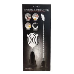 Outlet 🔔 Bars Final Touch Spoon & Strainer With Built-In Jiggers Set 🧨 -Bars Shop STR JIG SP 1 800x