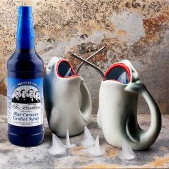Best Sale 😀 Bars Shark Bite Tiki Drinkware Set 🔥 -Bars Shop Shark bite 1 800x
