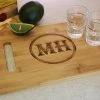 Flash Sale 🤩 Bars Customizable Bamboo Cutting Board And Shot Glass Set ⌛