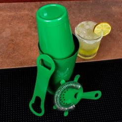 Best reviews of 🔥 Bars 4 Piece Set W/ V-Rod® - Emerald Green ✨ -Bars Shop bar set emerald green scene2 800x