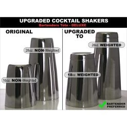 Best Sale 💯 Bars Bartender's Tote DELUXE – Stainless Steel – 17 Piece Set 🎉 -Bars Shop bar tote upgraded shakers 5f222b57 cec2 47ee 93ea 359bd251c1e2 800x