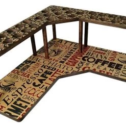 Discount 🔥 Bars Counter Caddies™ - BARISTA Theme - CORNER Shelf W/ K-CUP Holes 🥰 13 Discount 🔥 Bars Counter Caddies™ - BARISTA Theme - CORNER Shelf W/ K-CUP Holes 🥰 -Bars Shop barista kcup web 1 800x