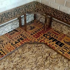 Cheapest 😉 Bars Counter Caddies™ - BARISTA Theme - CORNER Shelf ⭐