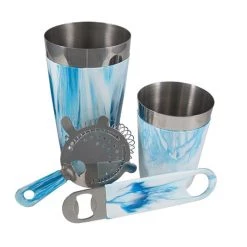 Best reviews of ✨ Bars White/Blue Vinylworks™ Bar Set - 4 Piece 👏