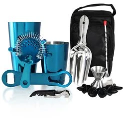 Cheap 🥰 Bars Complete Bartenders Tote With V-Rod® Bottle Opener Set 🥰 14 Cheap 🥰 Bars Complete Bartenders Tote With V-Rod® Bottle Opener Set 🥰 -Bars Shop candy teal complete bar tote v rod opener 500 1 800x
