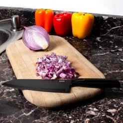 Best reviews of ✔️ Bars Black - Chef’s Knife COLORI® 🥰 7 Best reviews of ✔️ Bars Black - Chef’s Knife COLORI® 🥰 -Bars Shop chef knife black scene1 800x