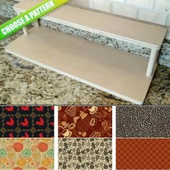 Outlet ⭐ Bars CHOOSE YOUR PATTERN - Counter Caddies™ - 24 INCH STRAIGHT UNIT ⌛