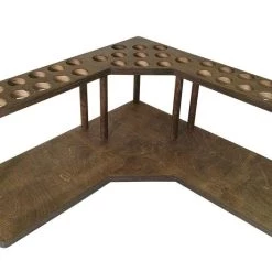 Hot Sale 👏 Bars Counter Caddies™ - Stained Finish - CORNER Shelf W/ K-CUP Holes 👏 13 Hot Sale 👏 Bars Counter Caddies™ - Stained Finish - CORNER Shelf W/ K-CUP Holes 👏 -Bars Shop coffee stained corner holes web4 800x