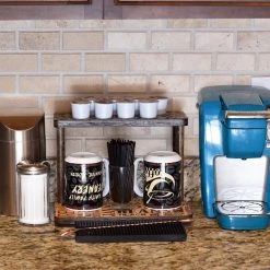 Flash Sale 🥰 Bars Counter Caddies™ - BARISTA Theme - 12" STRAIGHT Shelf W/ K-Cup Holes 👏 7 Flash Sale 🥰 Bars Counter Caddies™ - BARISTA Theme - 12" STRAIGHT Shelf W/ K-Cup Holes 👏 -Bars Shop coffee straight 12 hole web3 800x
