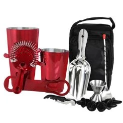 Cheap 🥰 Bars Complete Bartenders Tote With V-Rod® Bottle Opener Set 🥰 16 Cheap 🥰 Bars Complete Bartenders Tote With V-Rod® Bottle Opener Set 🥰 -Bars Shop complete bar set candy red v rod bar set 500 800x