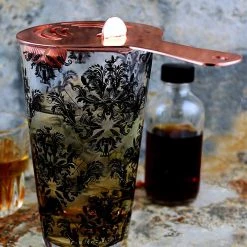 Budget 🧨 Bars Olea™ 8 Piece Bar Set - Copper Plated ✔️ -Bars Shop copper hawthorn strainer bpc 4 1 800x