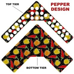 Best Pirce 🛒 Bars CHOOSE YOUR PATTERN - Counter Caddies™ - Corner Unit W/ K-Cup Holes 👍 29 Best Pirce 🛒 Bars CHOOSE YOUR PATTERN - Counter Caddies™ - Corner Unit W/ K-Cup Holes 👍 -Bars Shop corner caddy k pattern design peppers 800x