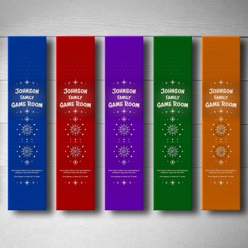 Budget 👏 Bars CUSTOMIZABLE Wall Mounted Folding Ring Toss - Game Room - Multiple Colors Available! 🎁 10 Budget 👏 Bars CUSTOMIZABLE Wall Mounted Folding Ring Toss - Game Room - Multiple Colors Available! 🎁 - Image 8