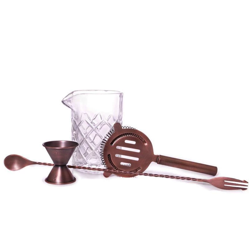 Best Sale 👏 Bars BarConic® Antique Copper & Diamond Pattern 13 Oz Mixing Set 🌟 3 Best Sale 👏 Bars BarConic® Antique Copper & Diamond Pattern 13 Oz Mixing Set 🌟