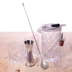 New 🎁 Bars BarConic® Diamond Bar Kit W/22oz Mixing Glass Set 🌟 -Bars Shop diamond pattern mixing glass set bar products 22 oz size 5 800x