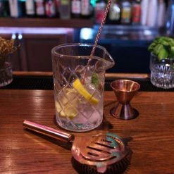 Deals ✔️ Bars BarConic® Copper & Diamond Pattern 13 Oz Mixing Set ✔️ -Bars Shop diamond pattern mixing glass set copper 13oz bar 1 800x