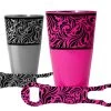 Discount 🎉 Bars Cocktail Shaker / V-Rod® Bartending Set - Floral Swirl - Several Colors 🎉 -Bars Shop floral swirl shakers web main 800x