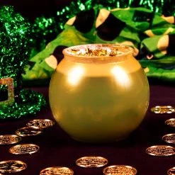 Outlet ✔️ Bars Gold Plastic Fish Bowl - 24 Ounce 🌟 -Bars Shop gold fishbowl scene 1 800x