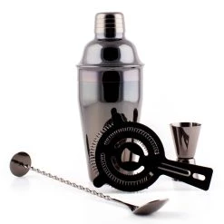 Cheap 🌟 Bars 4 Piece Bar Set - Gun Metal 🥰