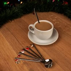 Top 10 ✔️ Bars Demi Spoon Set - Holiday Themed 🔥 -Bars Shop holiday spoon set scene2 800x