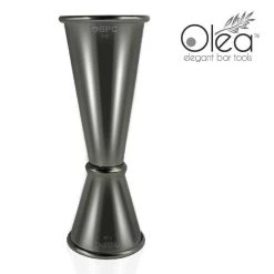 Top 10 ⭐ Bars Olea™ 4 Piece Bar Set - Gunmetal Black With Bar Spoon Tip Option ❤️ 15 Top 10 ⭐ Bars Olea™ 4 Piece Bar Set - Gunmetal Black With Bar Spoon Tip Option ❤️ -Bars Shop jigger tall black plated 1x2 1 2 800x