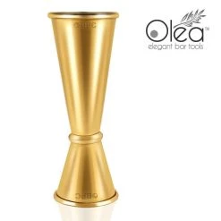 Top 10 👏 Bars Olea™ 4 Piece Bar Set - Gold Plated With Bar Spoon Tip Option 🥰 -Bars Shop jigger tall gold plated 1x2 1 1 800x