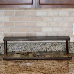 Budget 😍 Bars Counter Caddies™ - CULINARY Theme - 24" STRAIGHT Shelf 👏 -Bars Shop kitchen 24 shelf web 2 800x