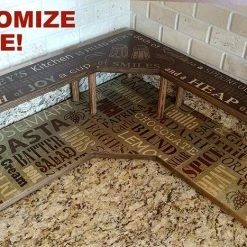 Best deal 😉 Bars CUSTOMIZABLE Counter Caddies™ - CULINARY Theme - CORNER Shelf 🤩 11 Best deal 😉 Bars CUSTOMIZABLE Counter Caddies™ - CULINARY Theme - CORNER Shelf 🤩 -Bars Shop kitchen corner shelf web 800 800x