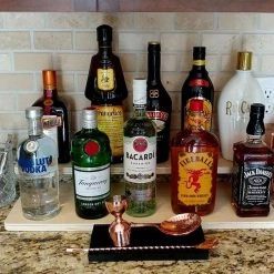 Outlet ⭐ Bars CHOOSE YOUR PATTERN - Counter Caddies™ - 24 INCH STRAIGHT UNIT ⌛ -Bars Shop lg cc 24in rollover 800x