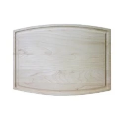Budget ❤️ Bars Maple Wood Cutting Board - Arched 😀