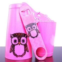 Discount 🛒 Bars "Mr. Owl" Neon Pink Glitter Kolorcoat™ Bar Tools 🔔