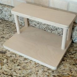 Cheapest 🎁 Bars Counter Caddies™ - NATURAL - 12" STRAIGHT Shelf - Culinary / Spice Rack 🥰