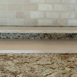 Best deal 💯 Bars Counter Caddies™ - NATURAL - 24" STRAIGHT - Liquor/Wine Bottle Display 🥰 -Bars Shop natural 24in liquor web4 800x