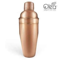 Brand new 🤩 Bars Olea™ Bar Set - Copper Plated - 4 Piece (Bar Spoon Tip Option) ⭐ -Bars Shop olea 3 piece copper shaker bpc 1 1 800x