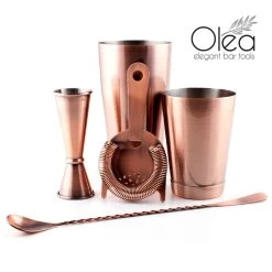 Promo ⭐ Bars Olea™ Bar Set - Antique Copper ✨
