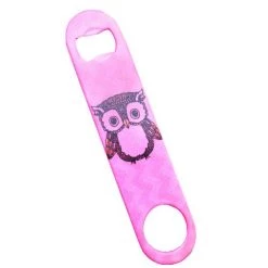 Discount 🛒 Bars "Mr. Owl" Neon Pink Glitter Kolorcoat™ Bar Tools 🔔 -Bars Shop owl speed opener 1 800x